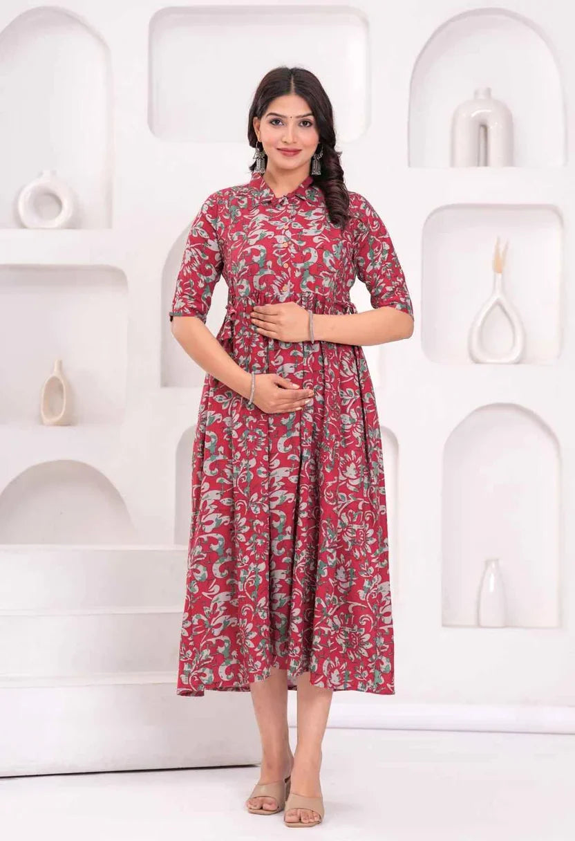 Maternity Collar Gowns
